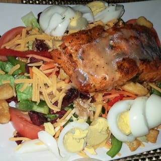 Jerk Salmon Salad
