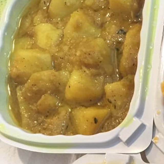 Curry Potatoes.